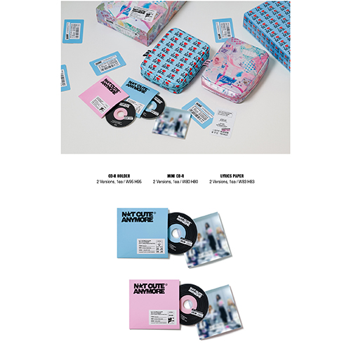 NOT CUTE ANYMORE [ILLIT x Ashley Williams Pouch Ver.][2種セット