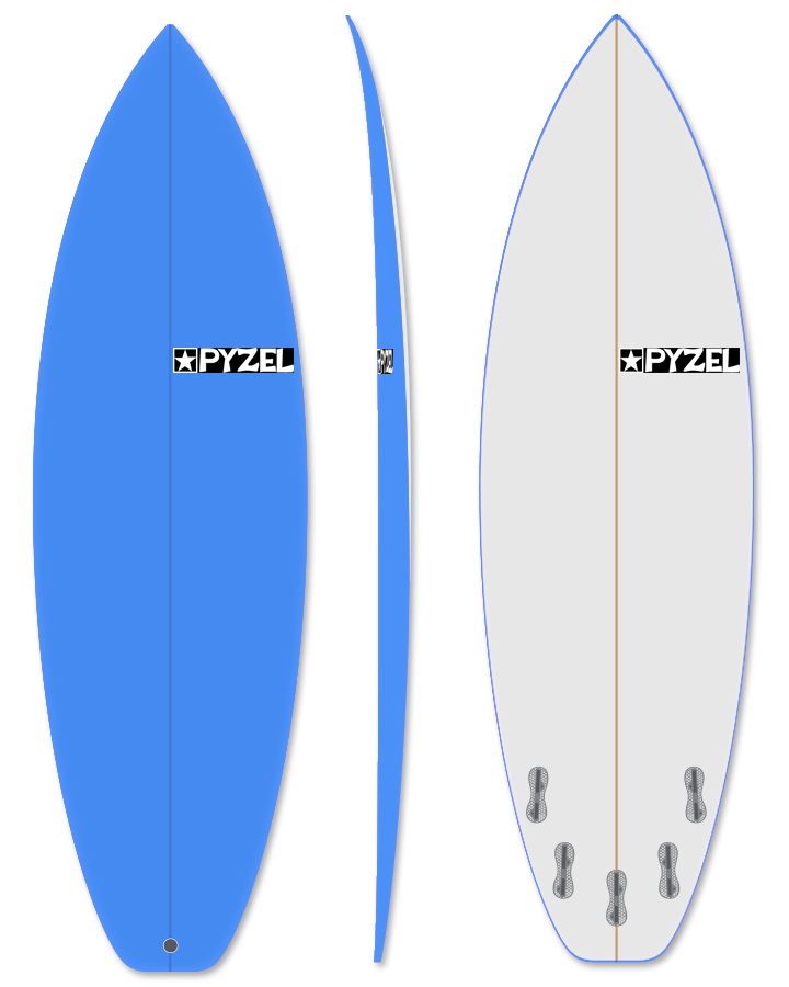 Buy the Pyzel Bastard 5ft 10in Surfboard Online Now | Boardcave USA