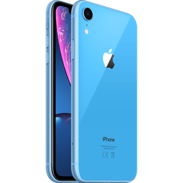 Apple iPhone XR 128gb - Blue - Unlocked - One Year Warranty