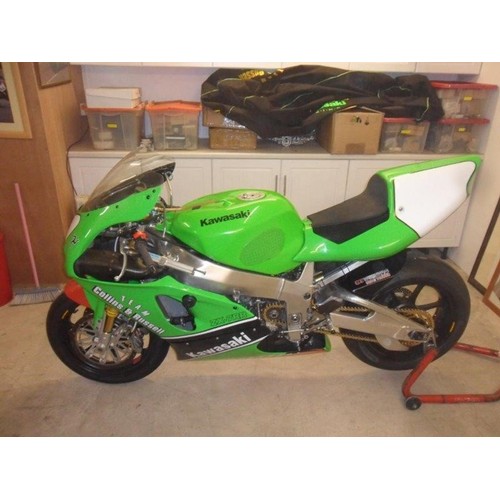 A 1997 Kawasaki ZX7RR Frame number JKAZX750NNA000624 Engine number