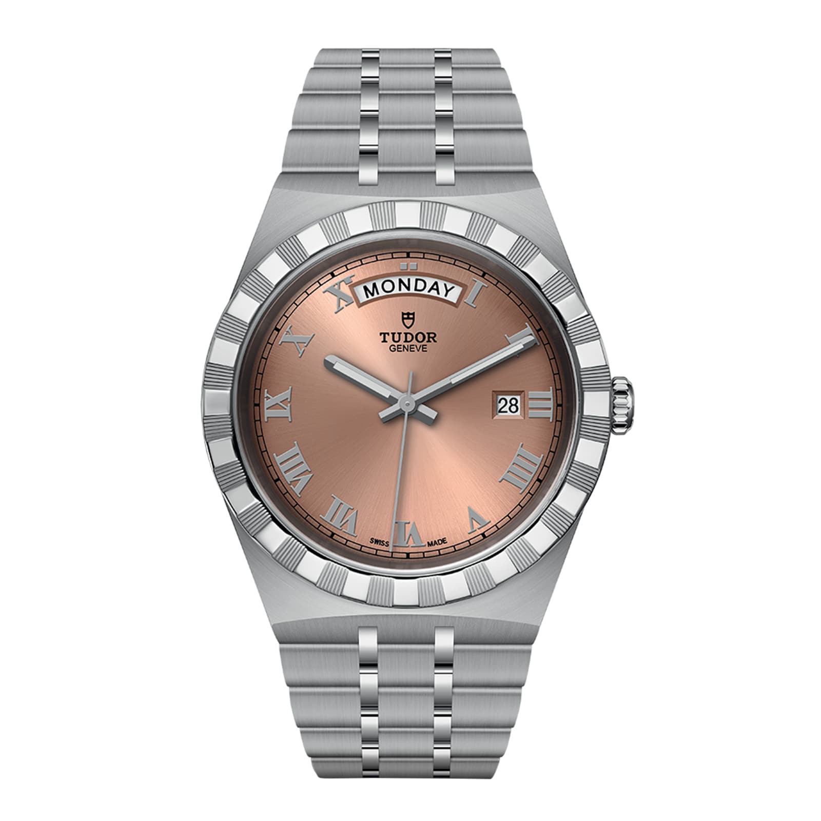 Tudor Royal 41mm Steel Case Salmon Dial M28600-0009 | Mayors
