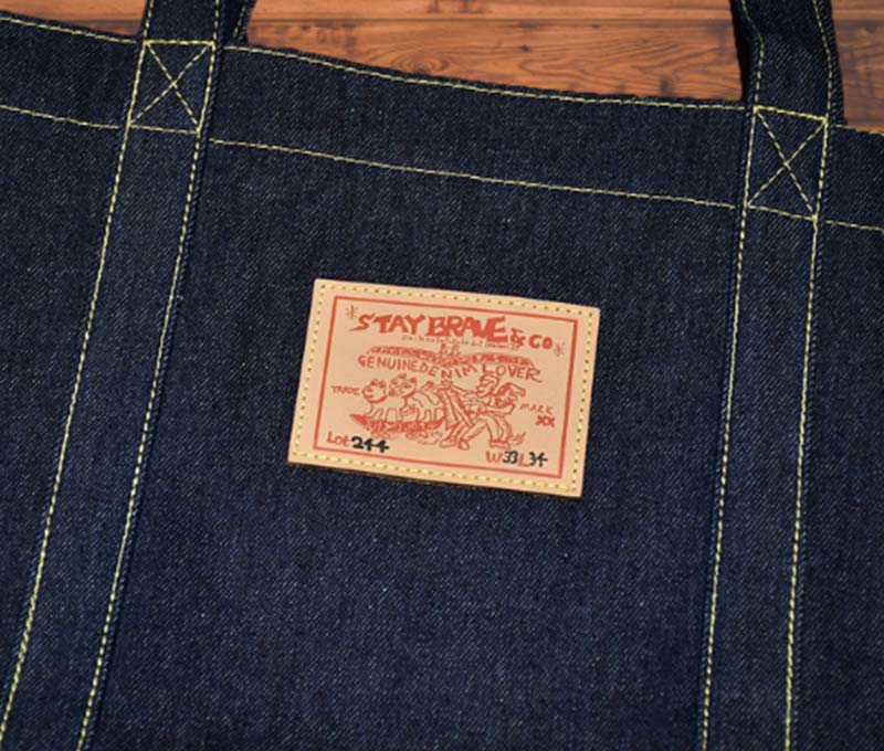 デニムトートバッグ – STAY BRAVE | 新しい地図