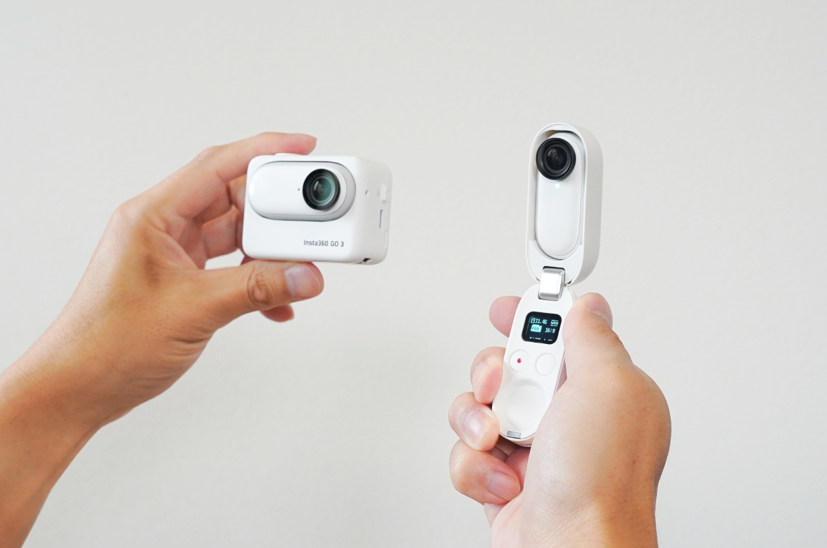 最新】Insta360 GO3とInsta360 GO2を徹底比較！実機＆映像レビューで