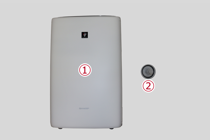 SHARP 加湿空気清浄機 KI-SS50-W [おすすめ畳数～13畳] ホワイト