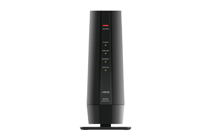 BUFFALO Wi-Fi 6対応Wi-Fiルーター 2台セット WSR-5400AX6P ブラック