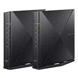 BUFFALO Wi-Fi 6対応Wi-Fiルーター 2台セット WSR-1800AX4S-BK