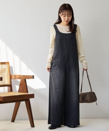 THE PAUSE】スウェットアメスリーブオールインワン | Whim Gazette