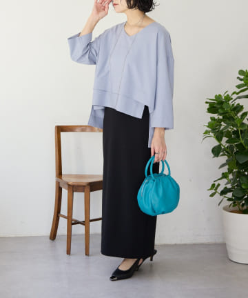 柄切り替えTシャツ【SUM1 STYLE(スミスタイル)】 | ear PAPILLONNER