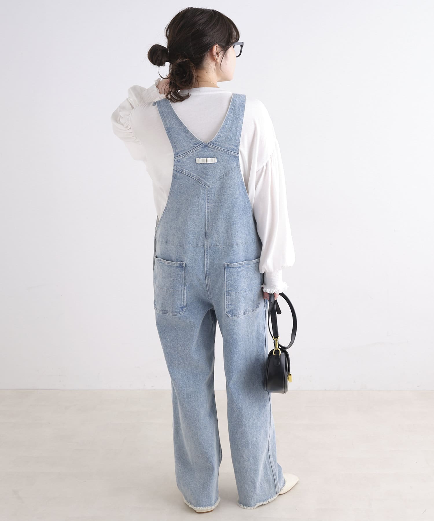 ストレッチデニムサロペット | PUAL CE CIN(ピュアルセシン)レディース