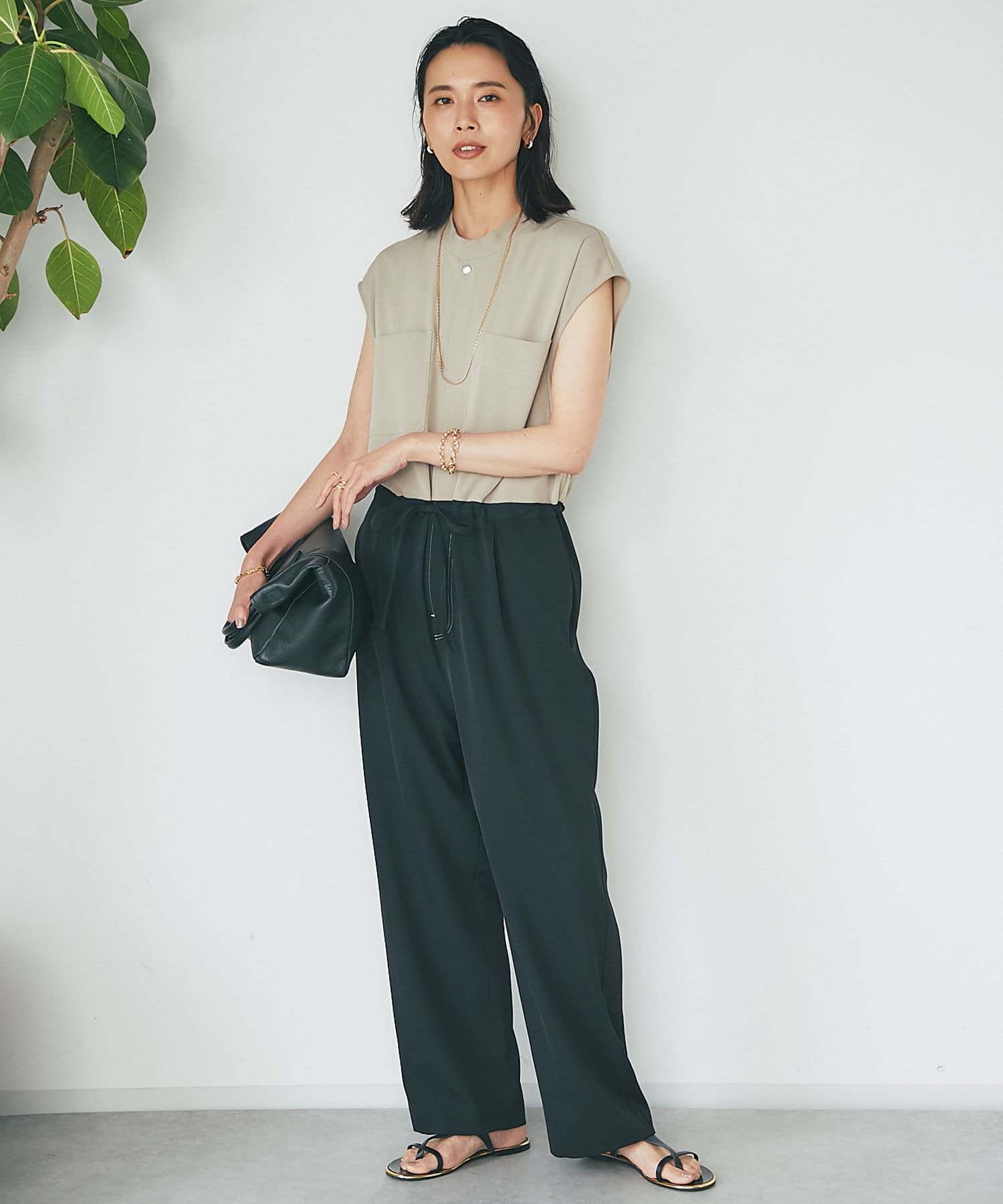 一枚で決まる】ワークコンビネゾン | RIVE DROITE(リヴドロワ