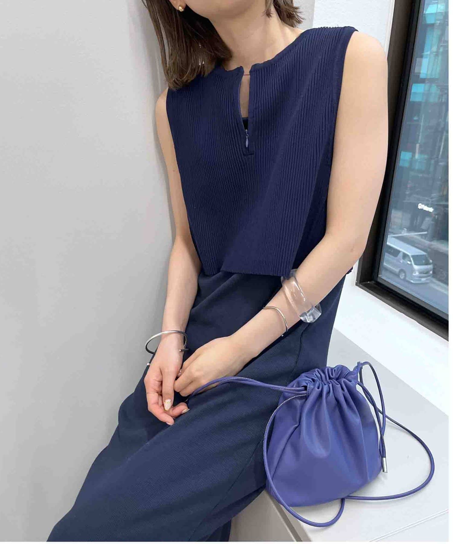 2サイズ展開 SETアイテム】ジップベストワンピースSET | mystic