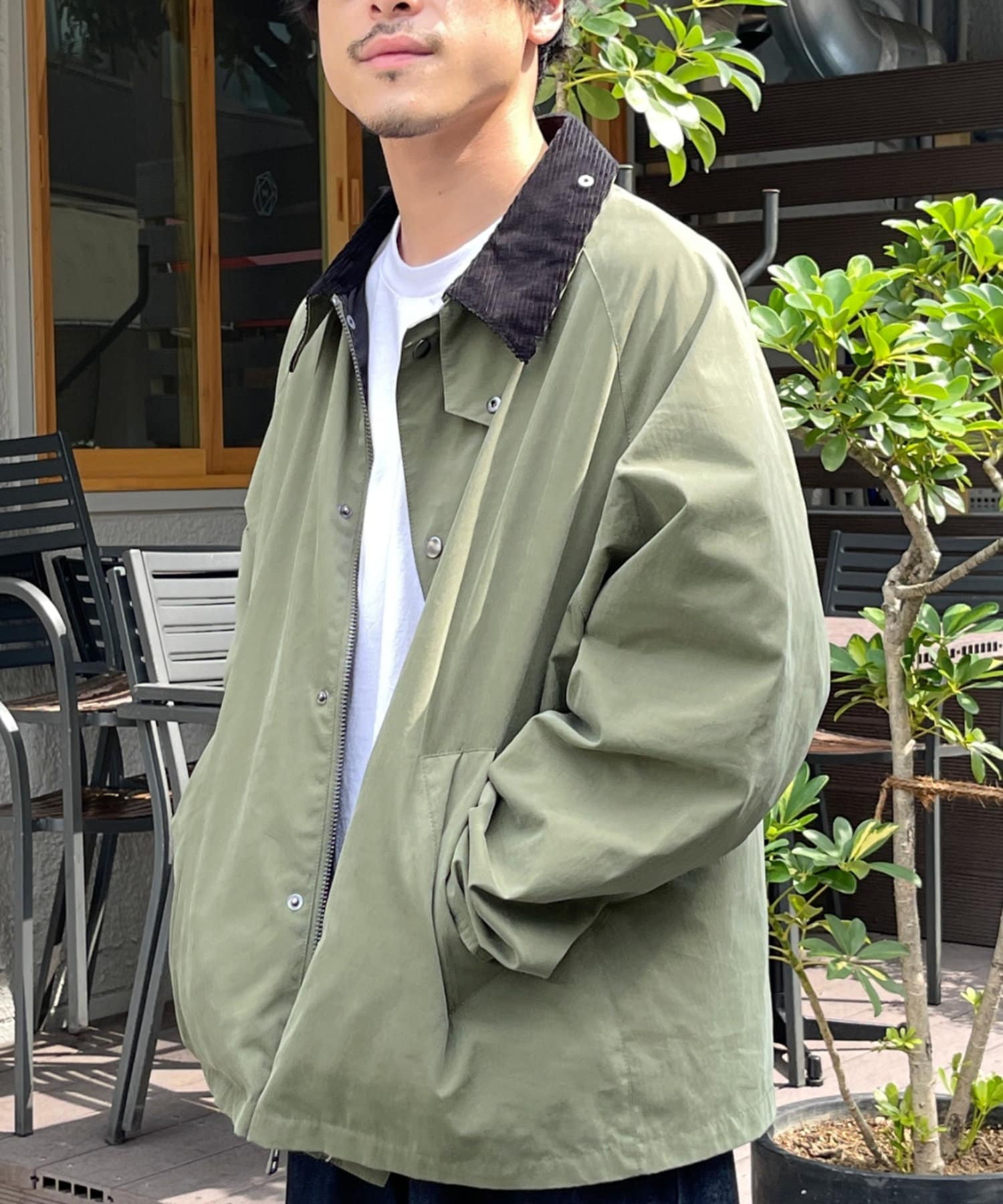 襟コーデュロイショートジャケット | CPCM(シーピーシーエム)メンズ