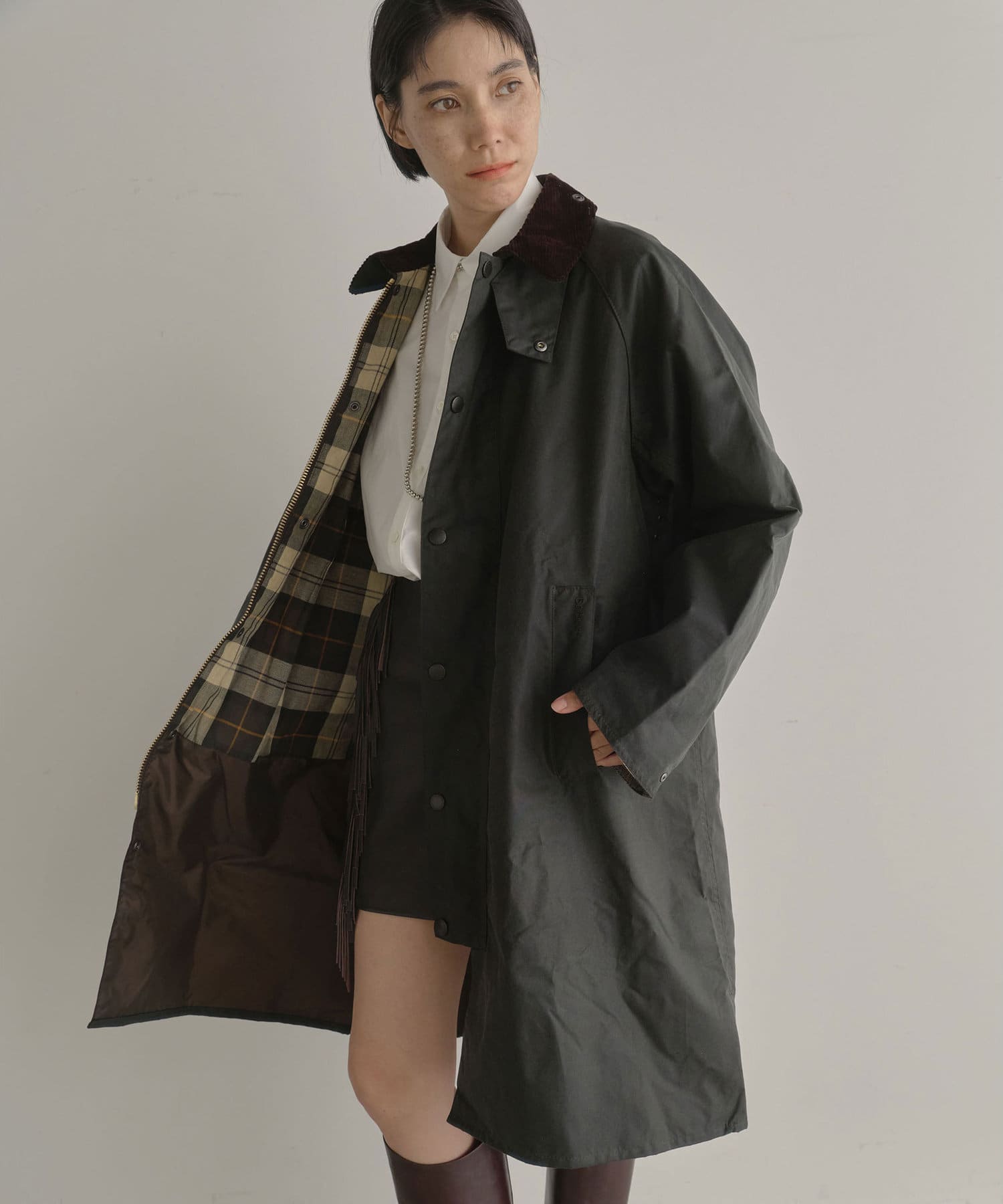 Barbour】MODIFIED EXMOOR WAX コート | Whim Gazette(ウィム ガゼット