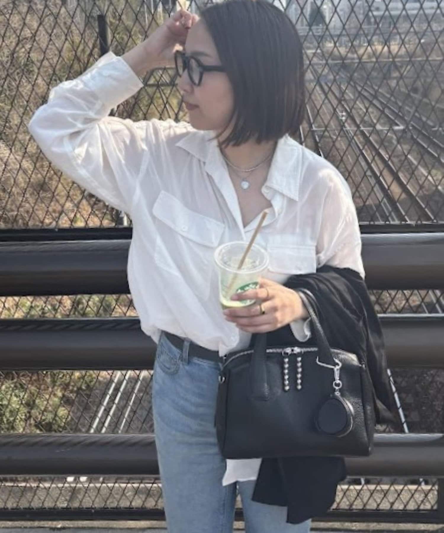 2WAY/スタッズボストンバッグ《オケージョン/本革/500mlボトル収納OK