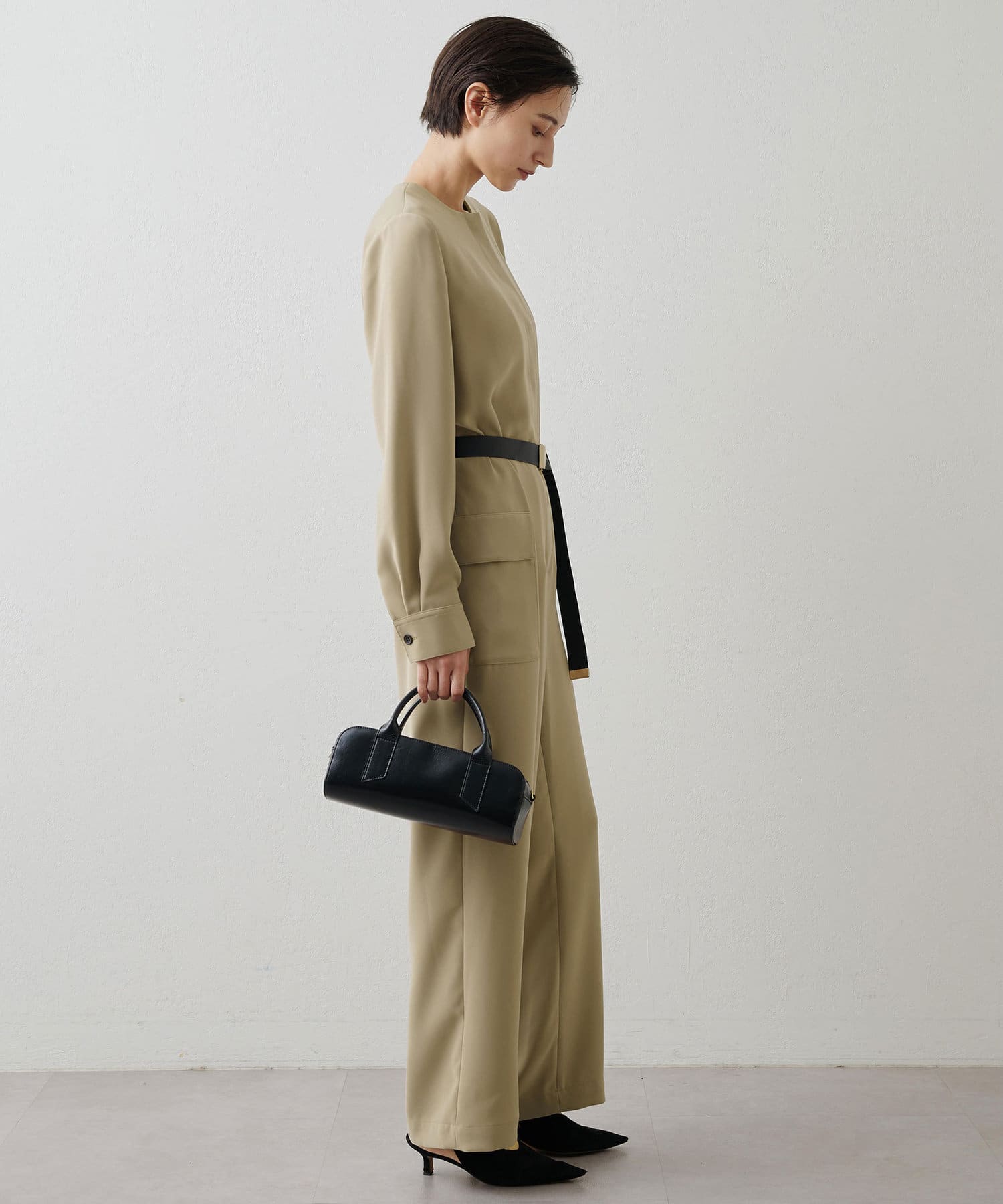 THE PAUSE】ダブルクロスジャンプスーツ | Whim Gazette(ウィム