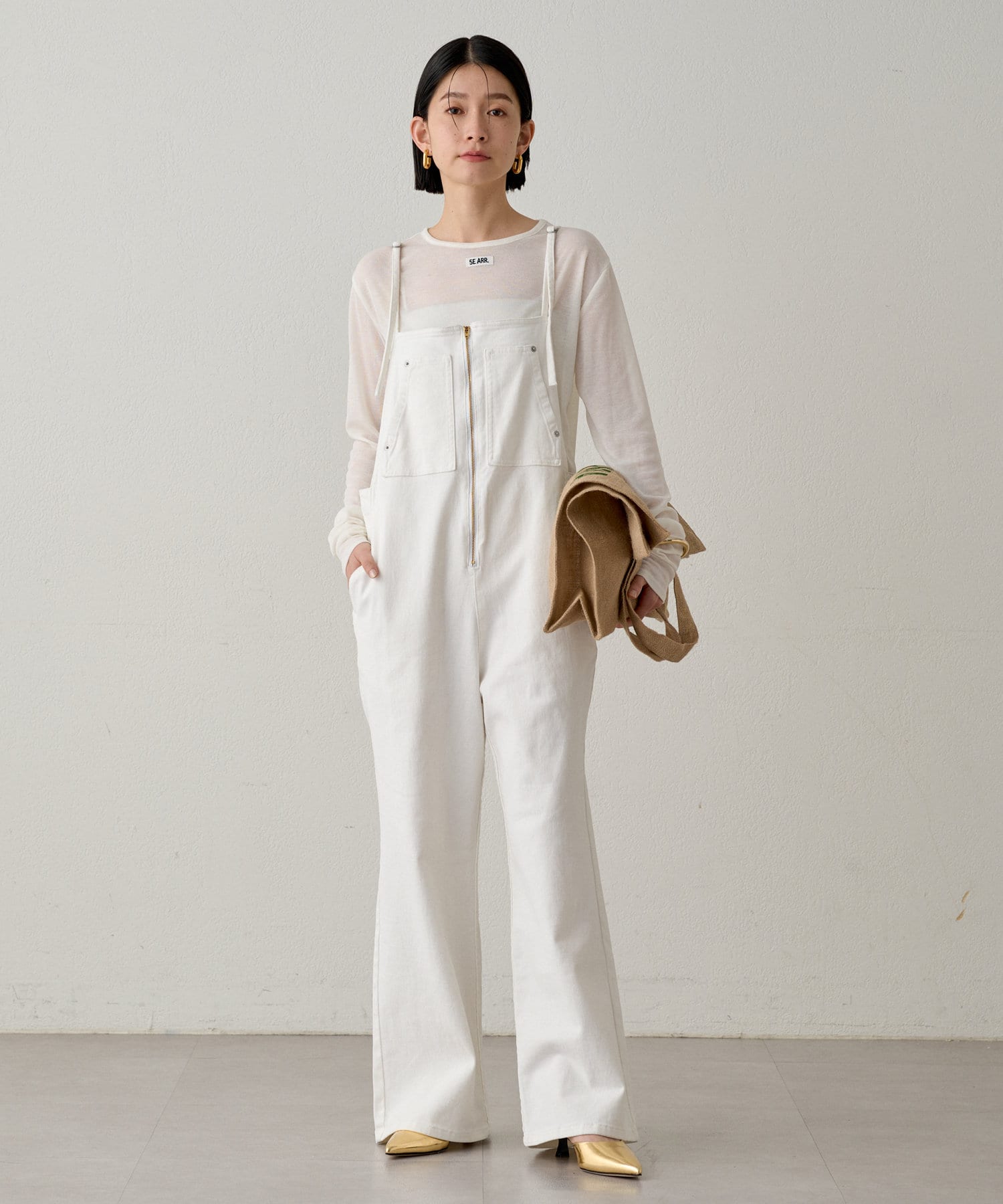 オールシーズン対応】デニムオールインワン | LOUNGEDRESS(ラウンジ