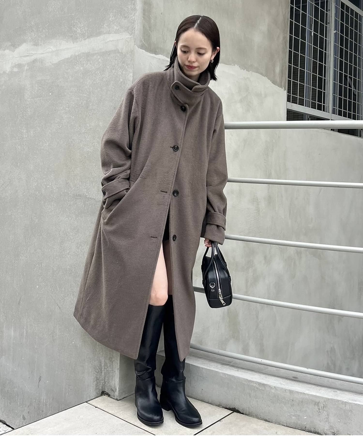 ベルト付きロングコート | mystic(ミスティック)レディース | PAL