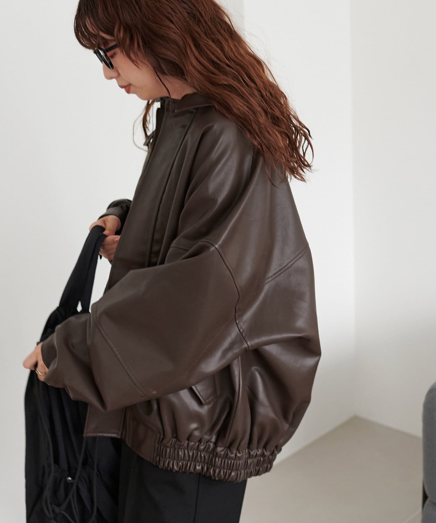 累計1万枚突破!/柔らかく軽い着心地◎】ヴィンテージPUレザー