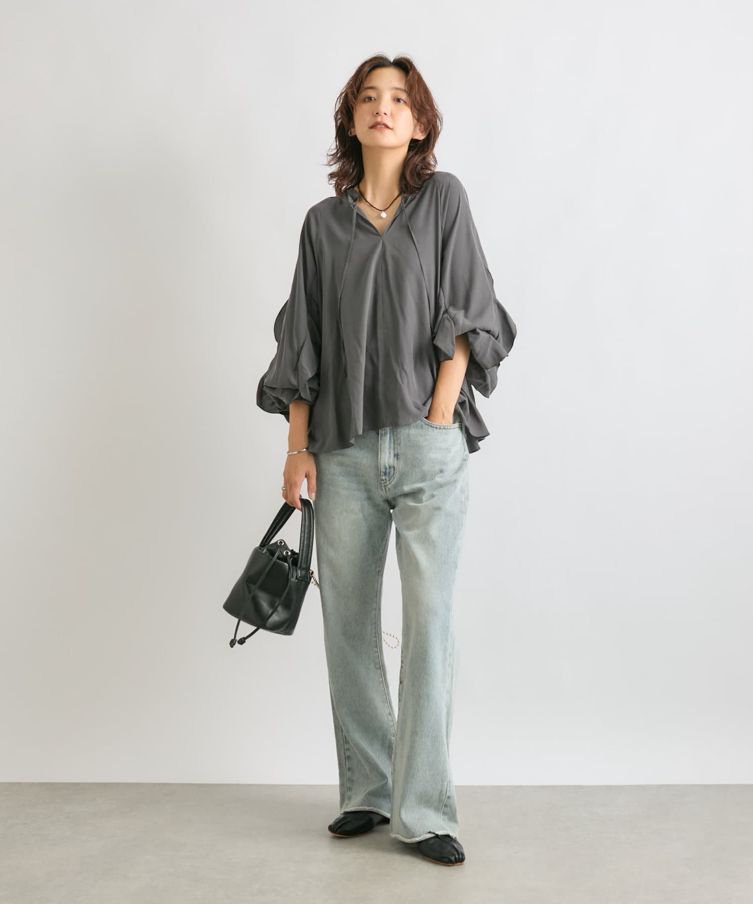 MONN.:. (モン)】フレアデニム | RIVE DROITE(リヴドロワ)レディース