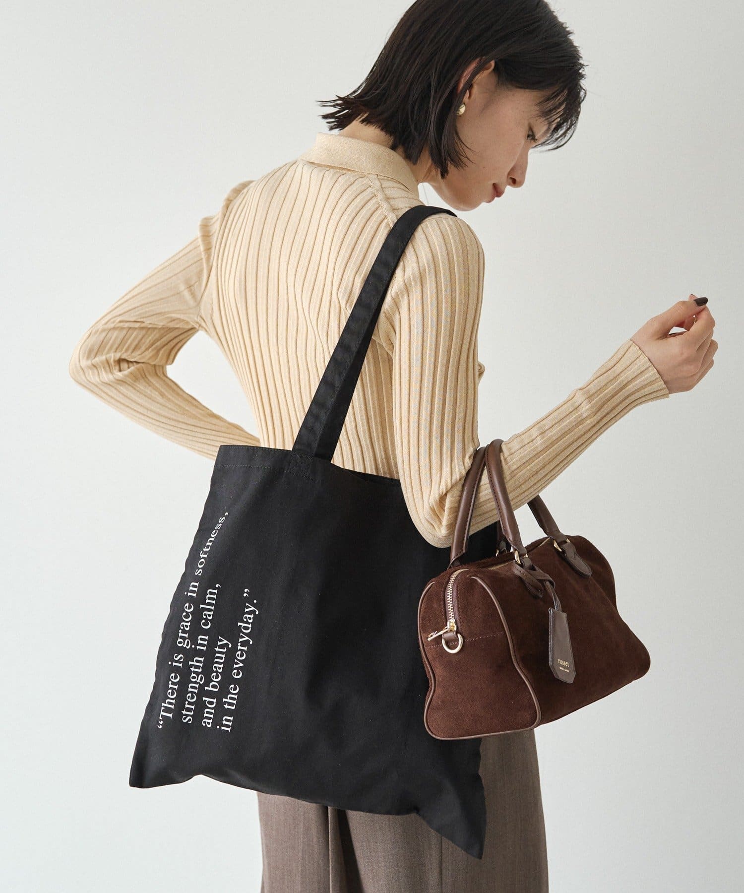 ロゴトートバッグ | russet(ラシット)レディース | PAL CLOSET(パル