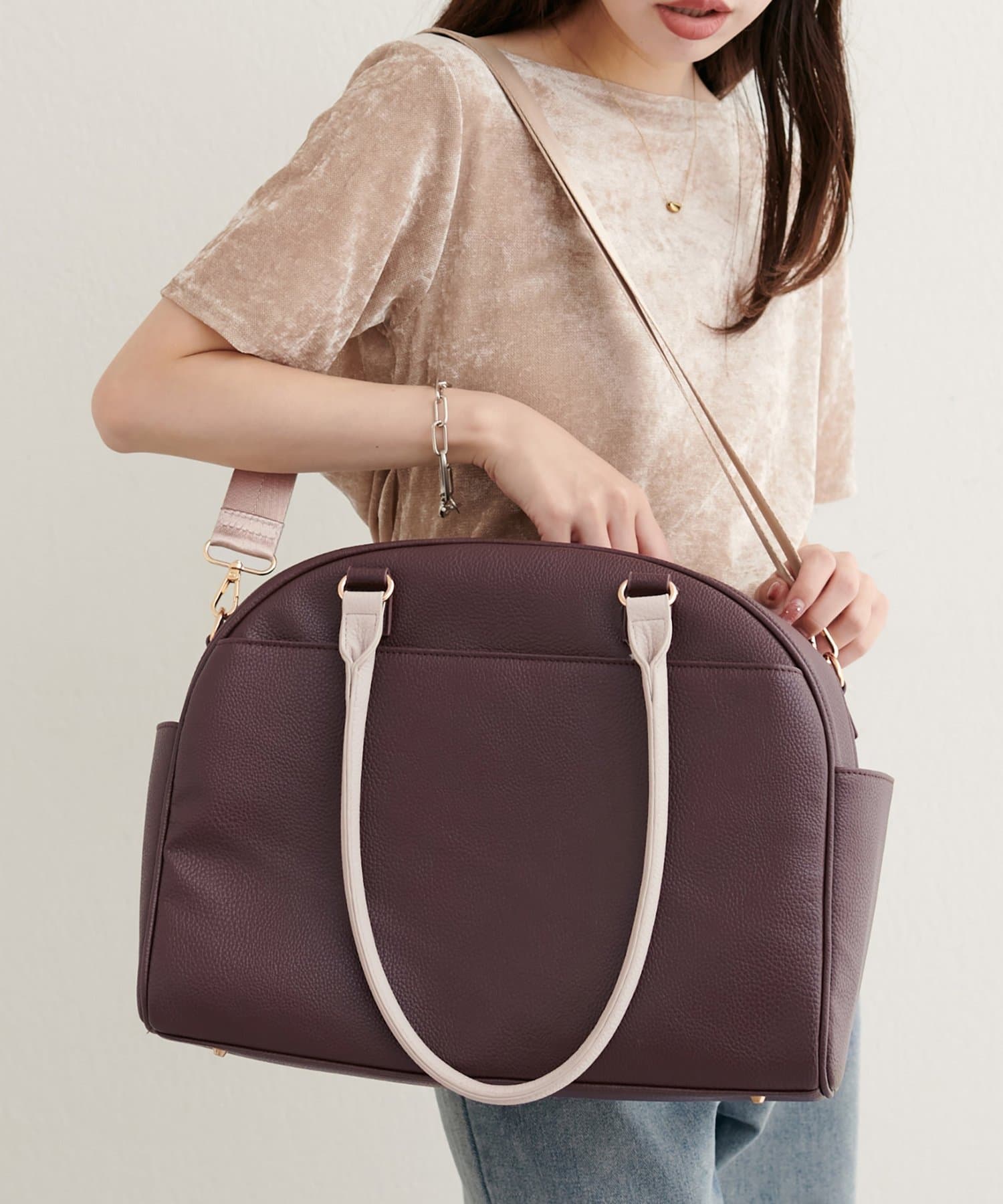 osonoボストンキャリーオンBAG | natural couture(ナチュラル