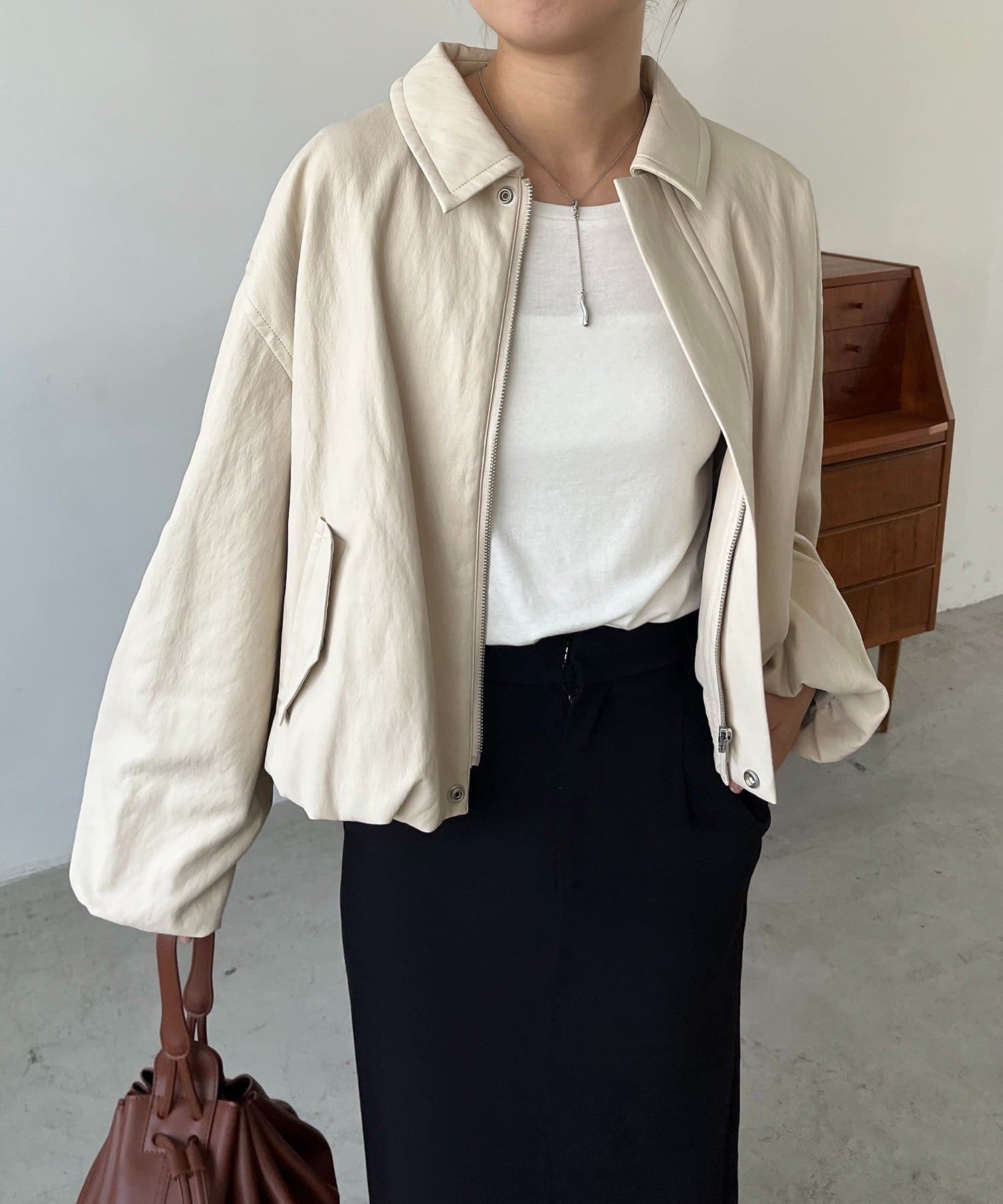 スタッフおすすめアウター！バルーンレザージャケットのご紹介