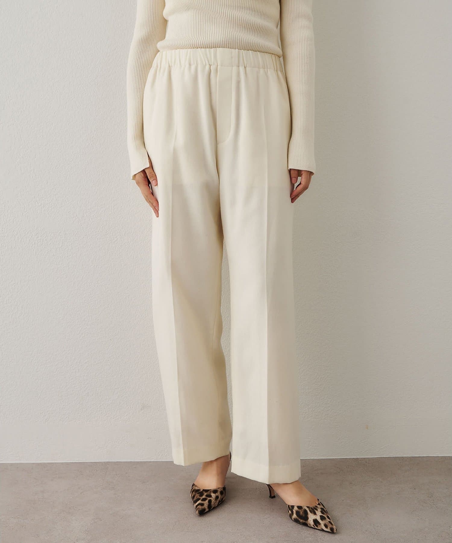 サキソニーウールパンツ | Whim Gazette(ウィム ガゼット)レディース