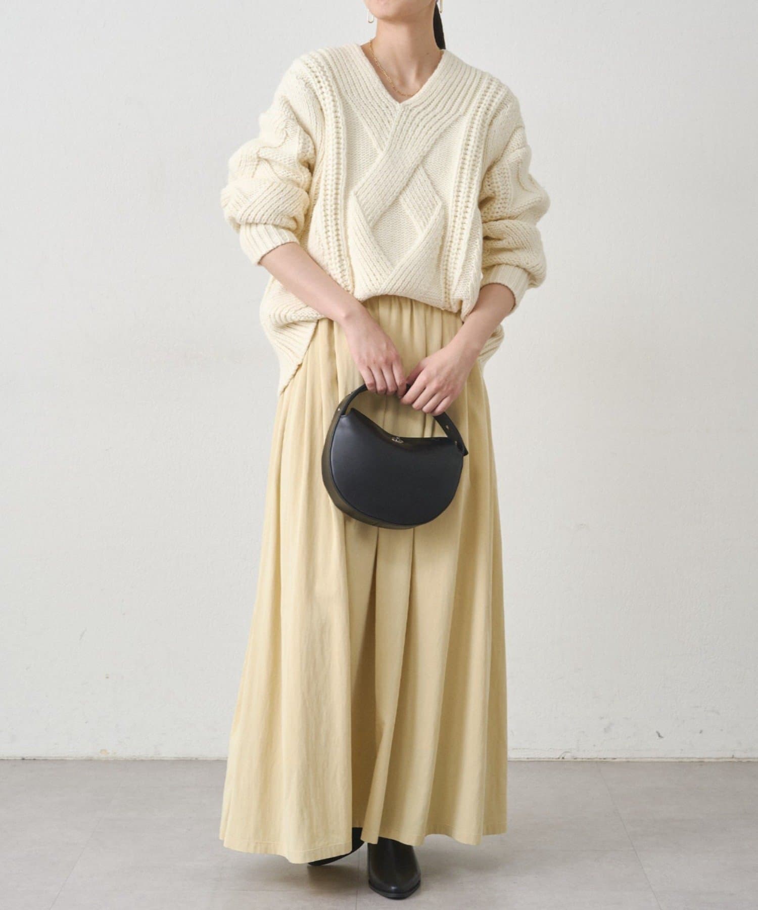 ケーブルVニット | LOUNGEDRESS(ラウンジドレス)レディース | PAL