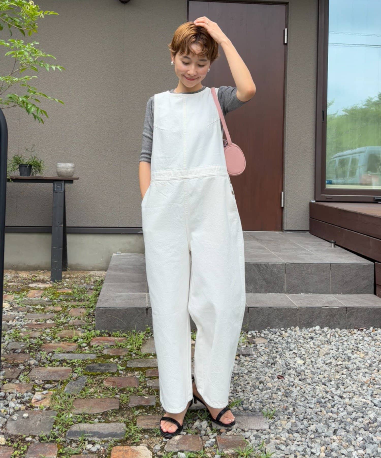 kokiminitaコラボ】コーンデニムアメスリサロペット | PUAL CE CIN