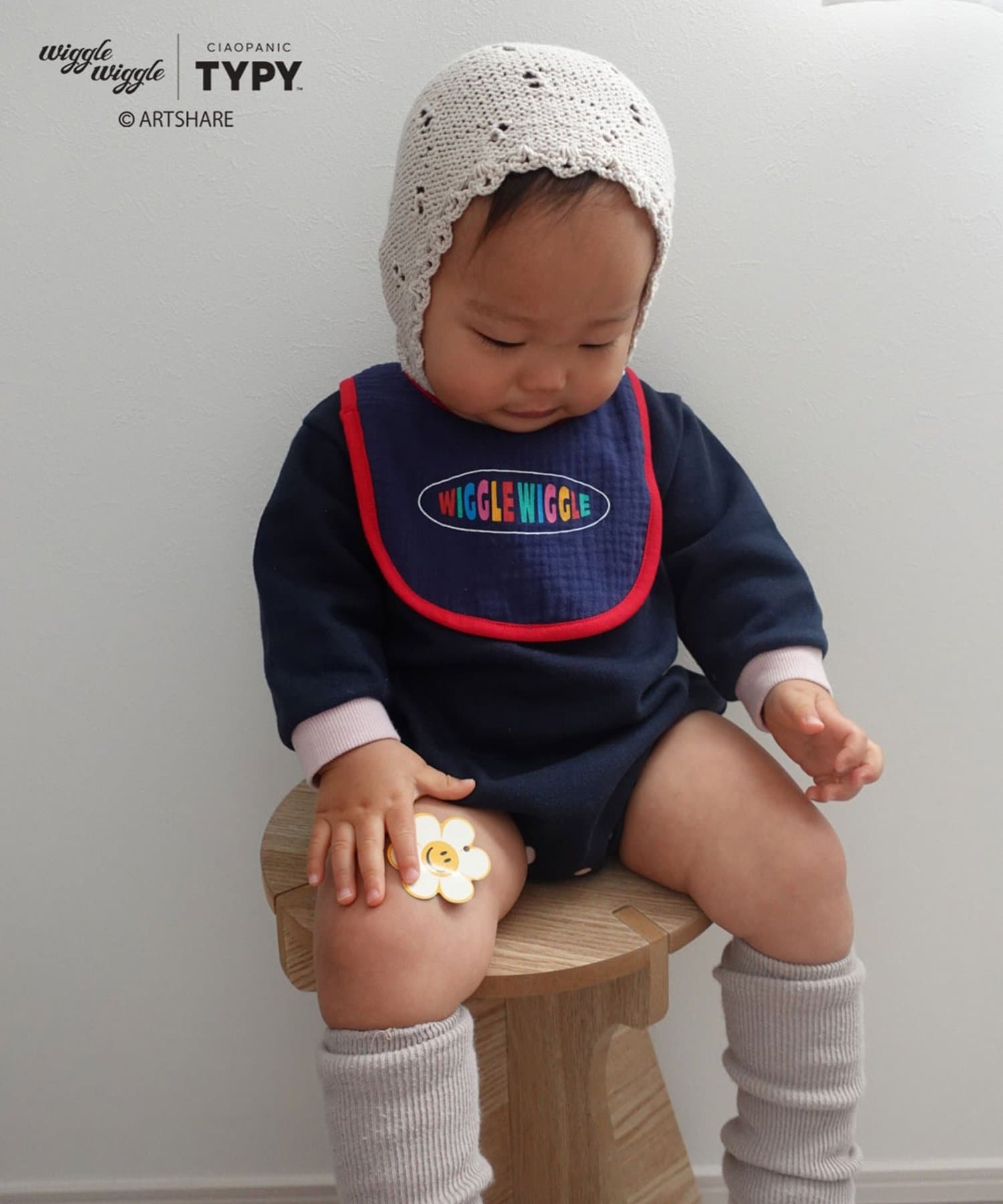 KIDS】【wigglewiggle】BABYリバーシブル配色スタイ | CIAOPANIC TYPY
