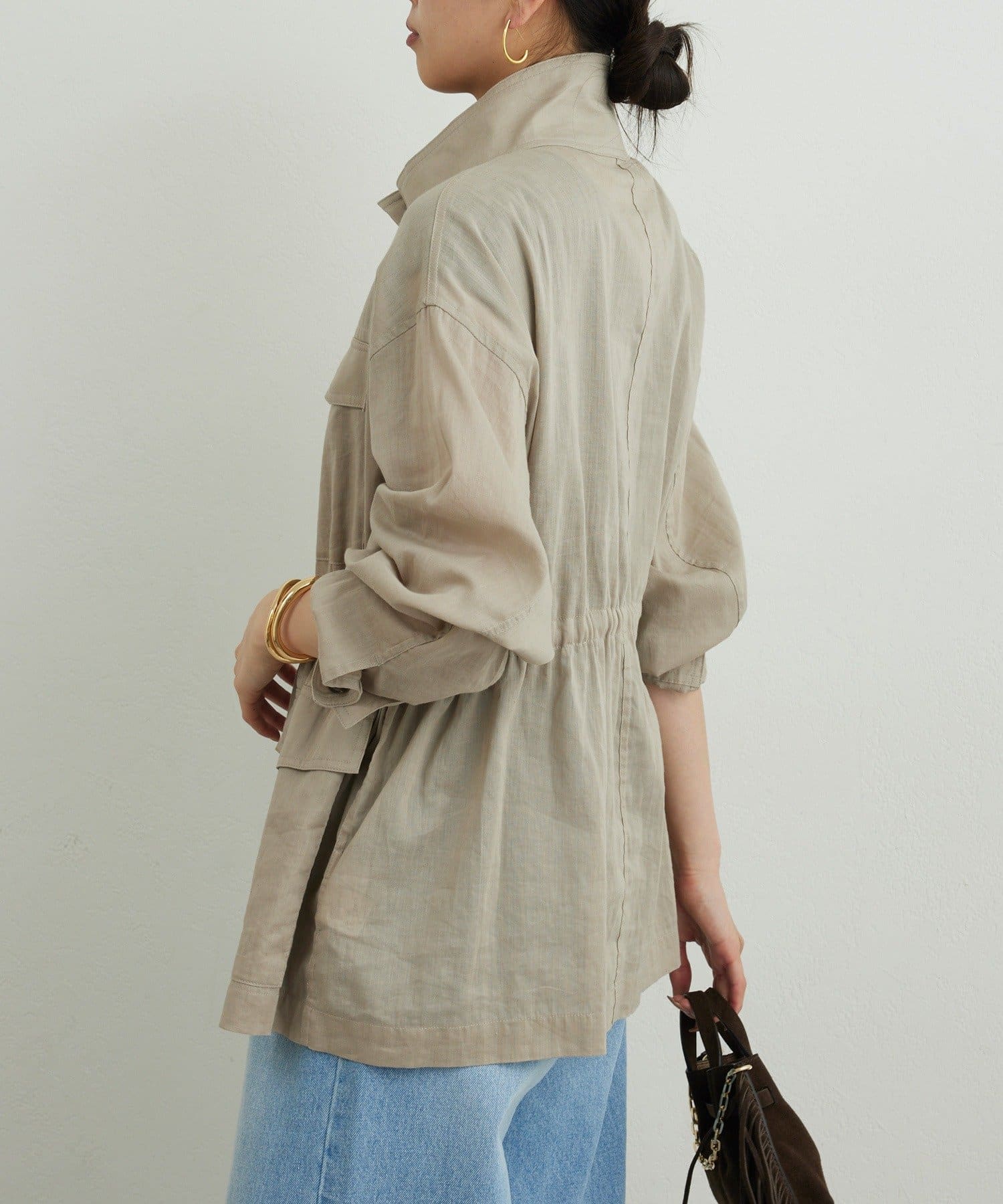 手洗い可！】【WEB限定リバイバル】シアーミリタリージャケット