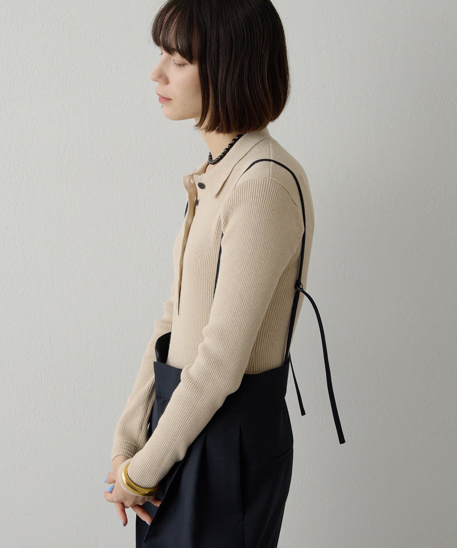 ニットポロボディスーツ | Whim Gazette(ウィム ガゼット)レディース