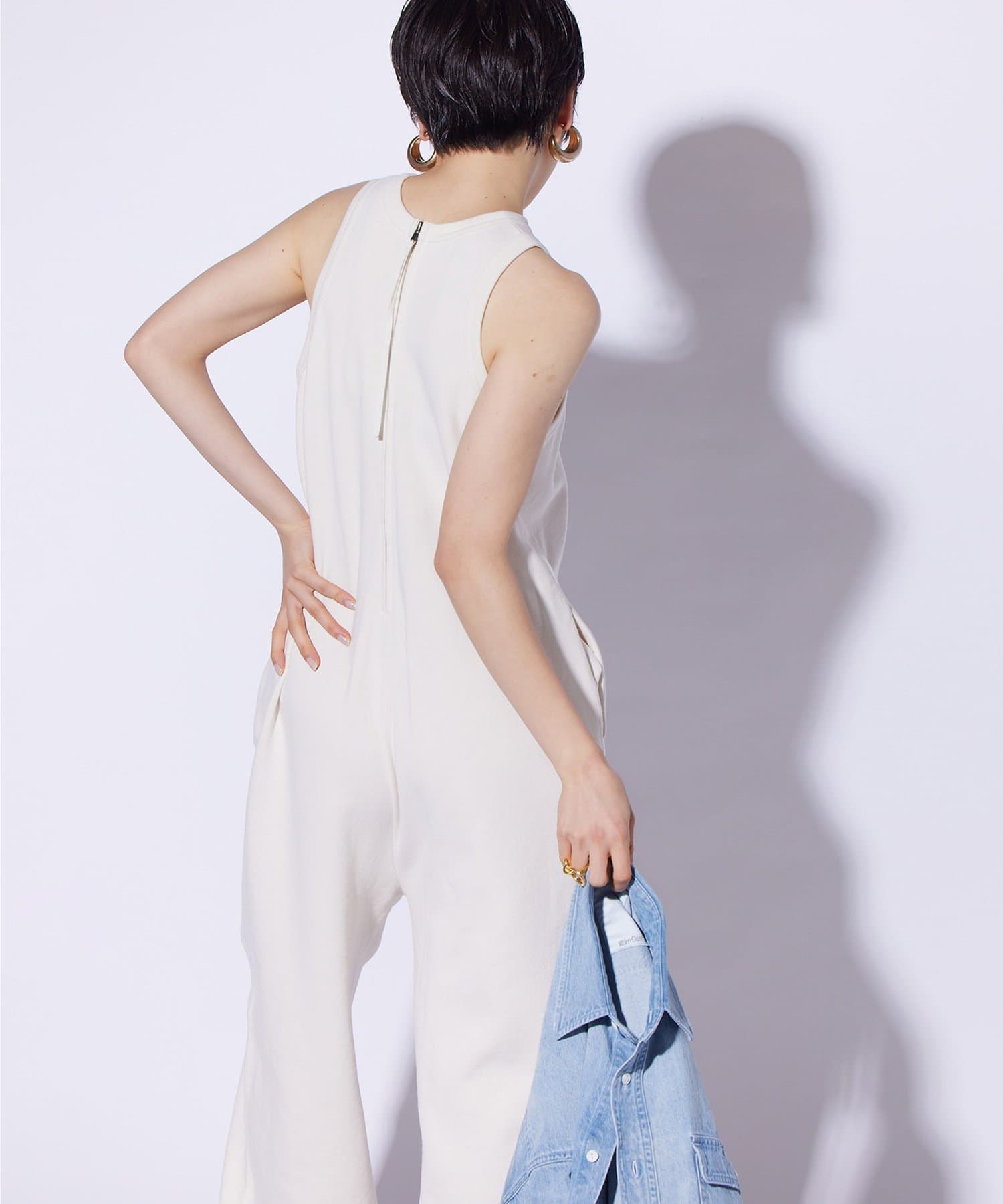 THE PAUSE】スウェットアメスリーブオールインワン | Whim Gazette