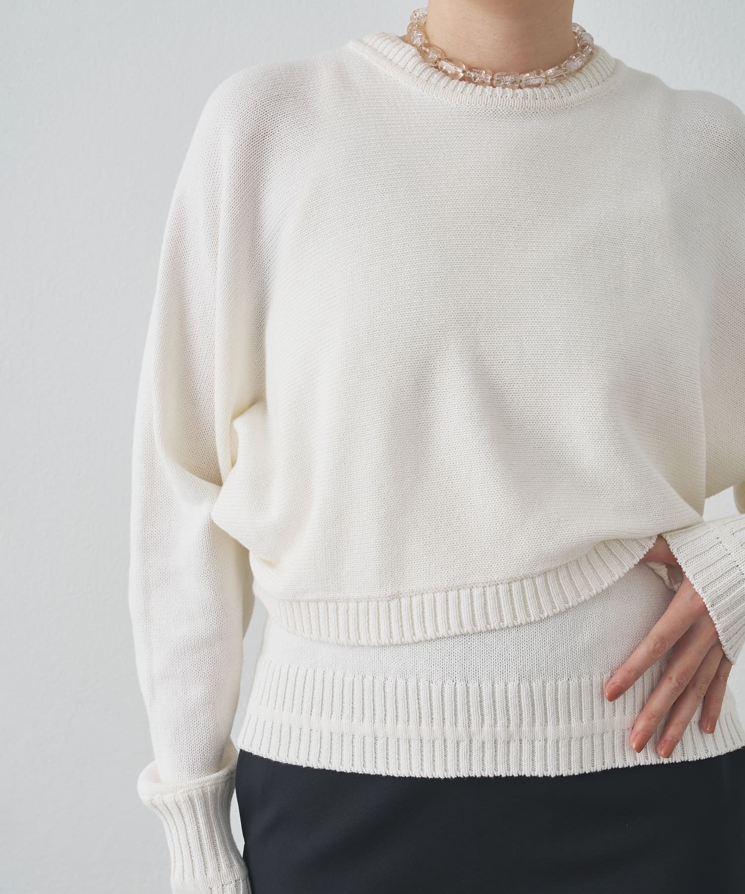 クロップドセットニット | Drawing Numbers(ドローイングナンバーズ