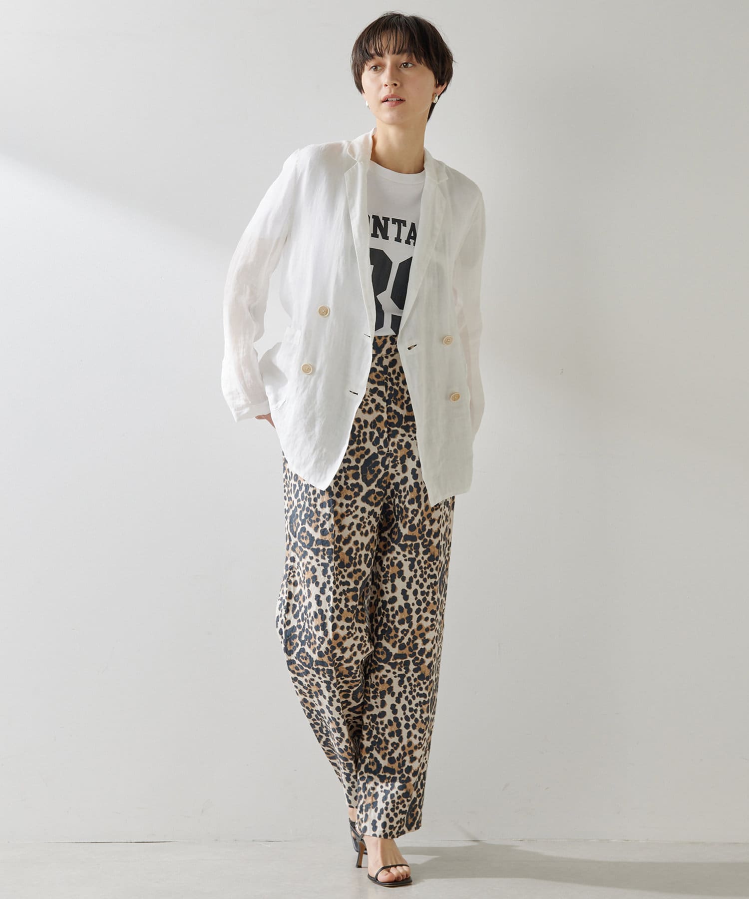 レオパードパンツ | Whim Gazette(ウィム ガゼット)レディース | PAL