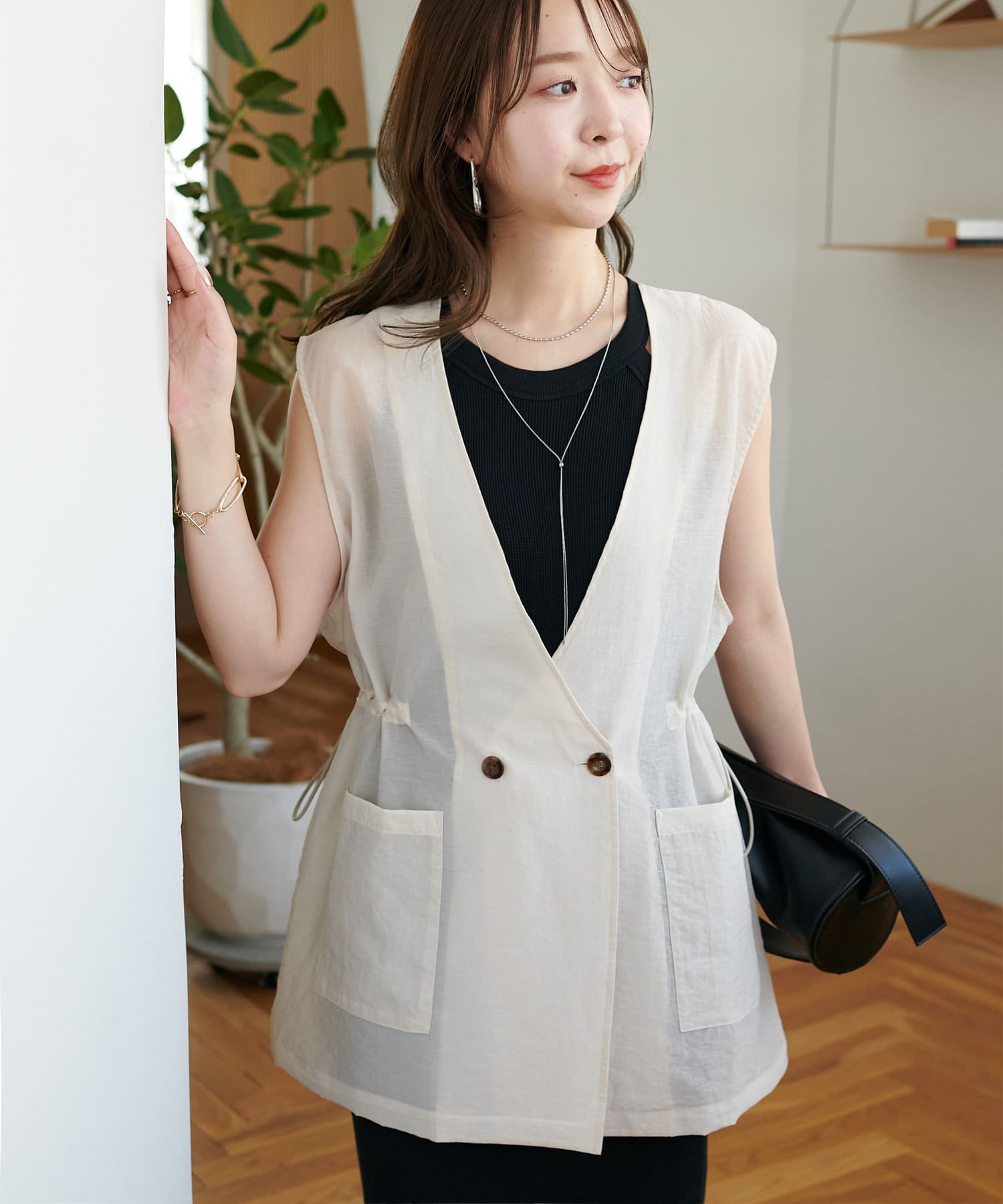 着回し動画あり】シアードロストジレ | DISCOAT(ディスコート