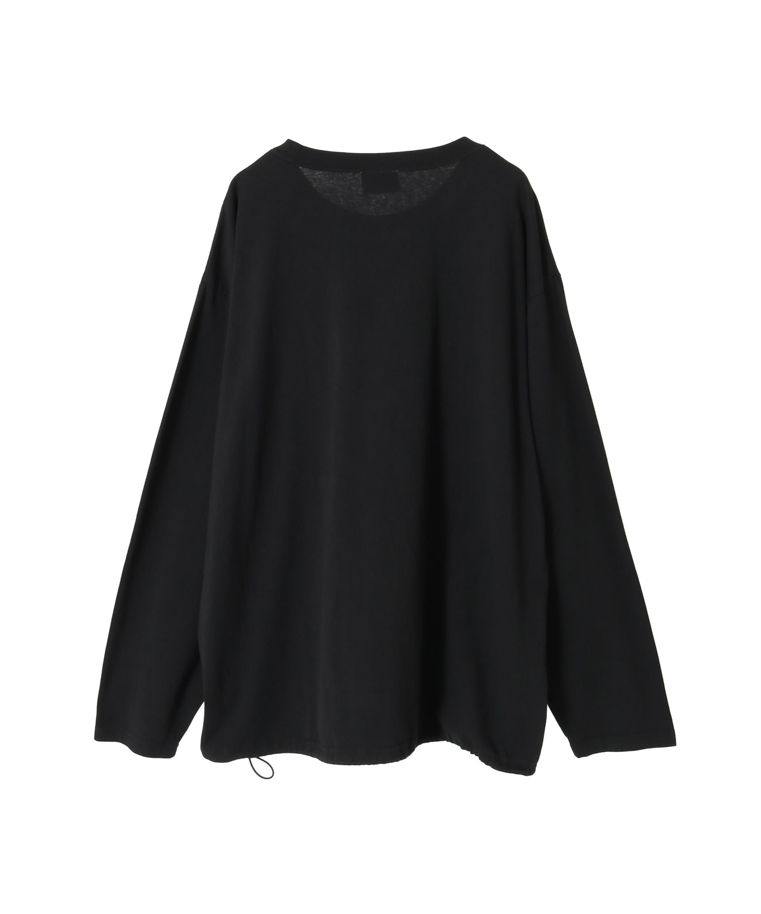 DRAWSTRING HEM STAR☆ ONEPOINT LONG SLEEVE TEE｜CONVERSE TOKYO