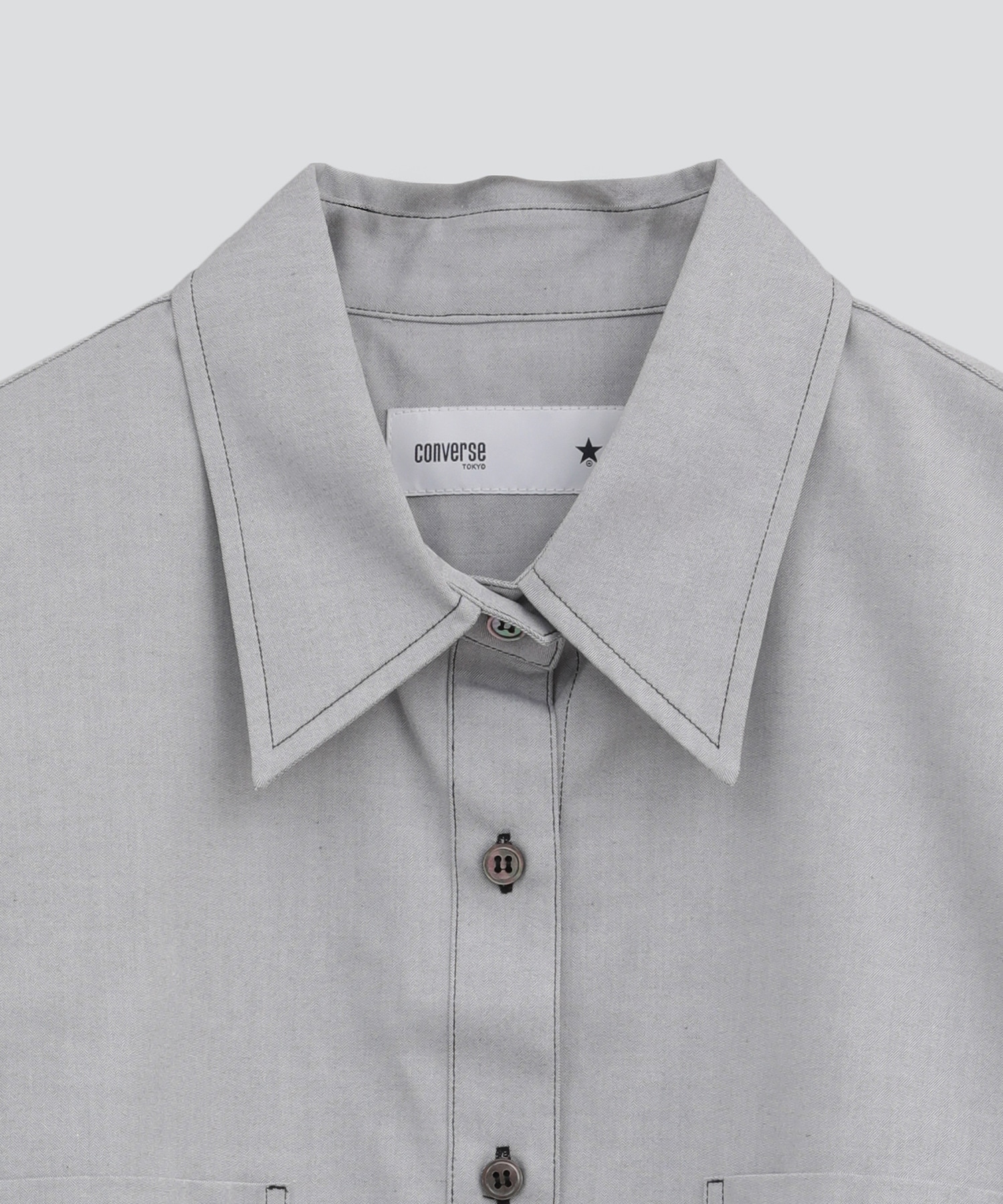 OXFORD COLORED STITCHING SHIRT｜CONVERSE TOKYO (コンバース