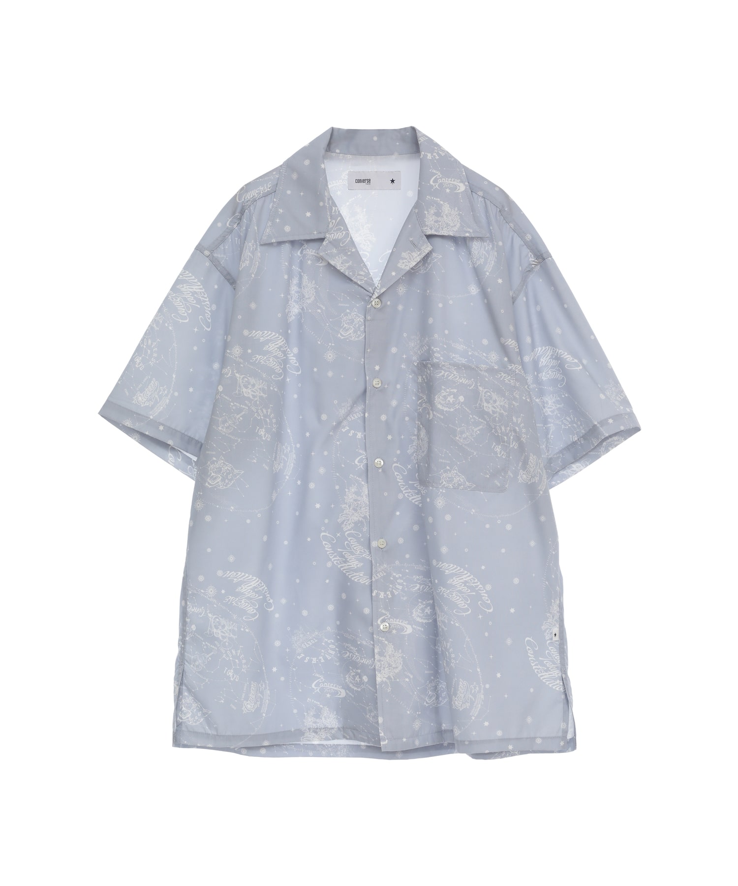 CONSTELLETION OPEN COLLAR HALFSLEEVE SHIRTS｜CONVERSE TOKYO