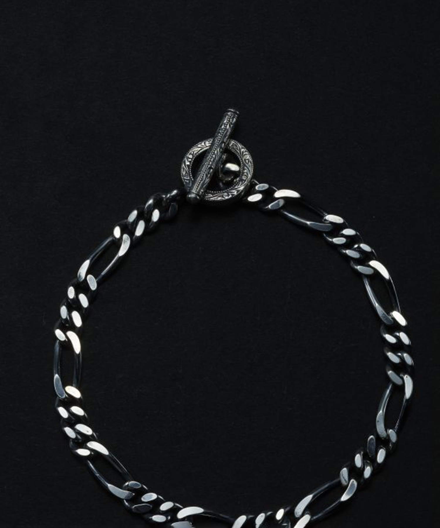 Figaro Wide Chain Bracelet(M SILVER): Antidote BUYERS CLUB: MENS