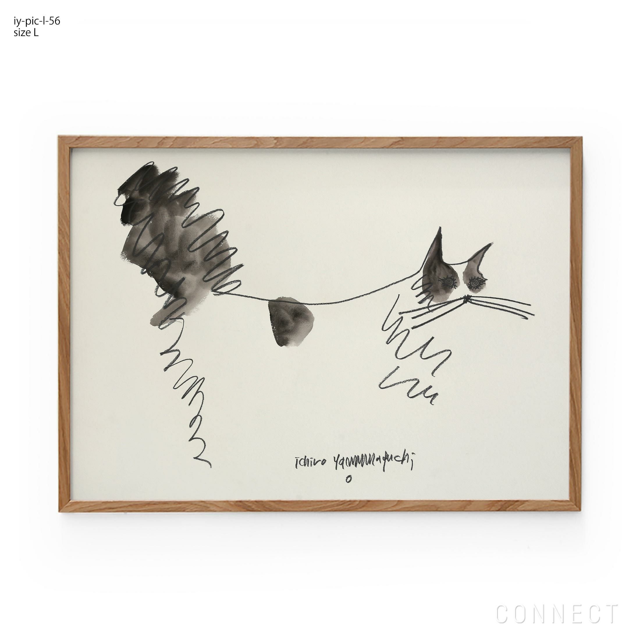 販売終了］山口一郎 / Lサイズ / 猫 / iy-pic-l-56 | CONNECT