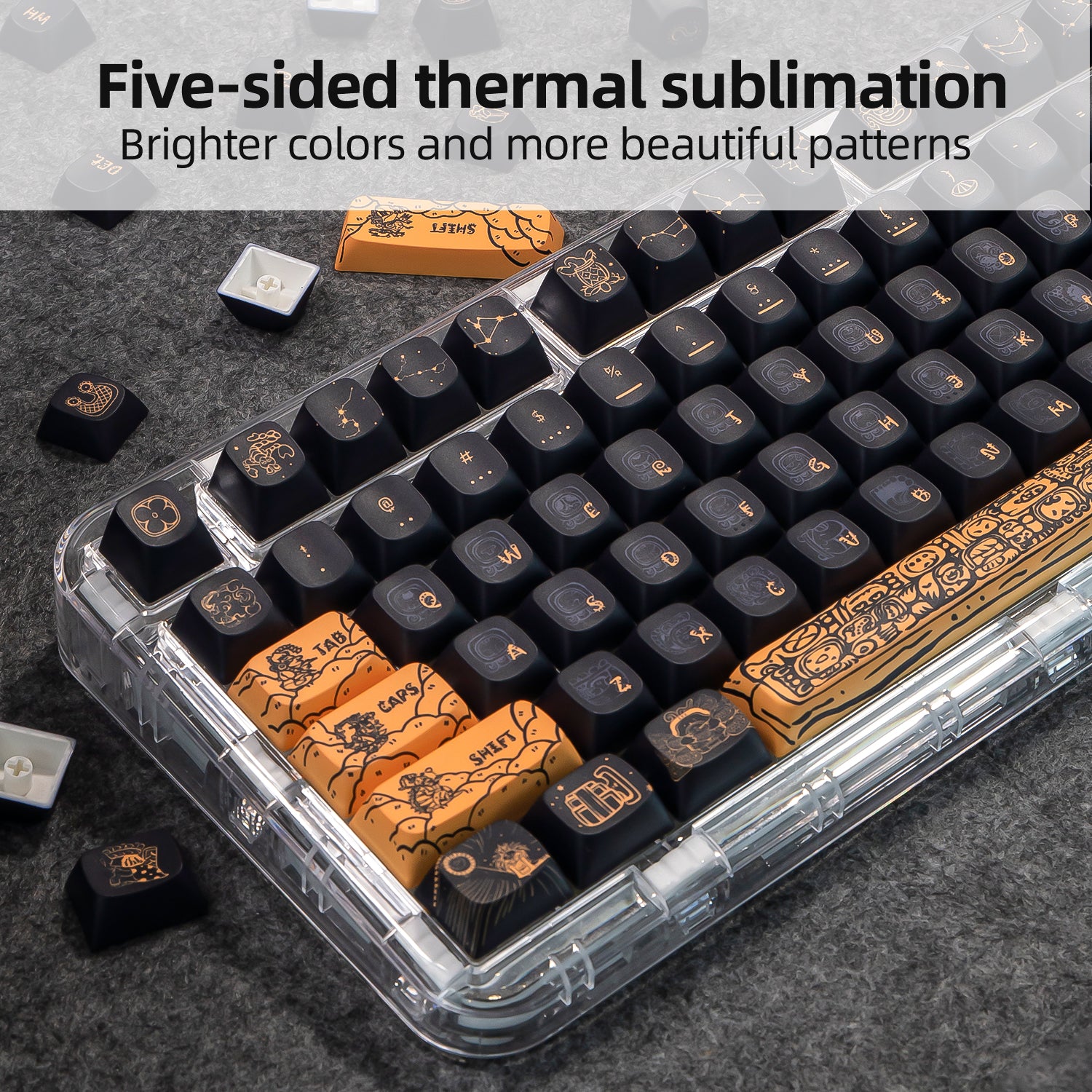 CoolKiller Maya Dynasty - PBT Keycaps