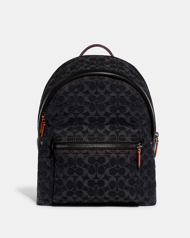 公式】COACH – コーチ | チャーター バックパック・シグネチャー デニム