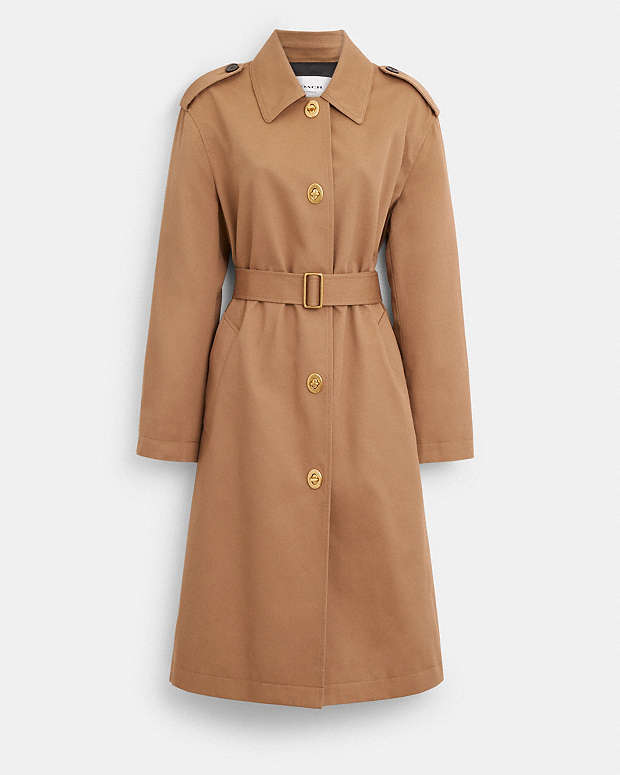 公式】コーチアウトレット | ターンロック トレンチ