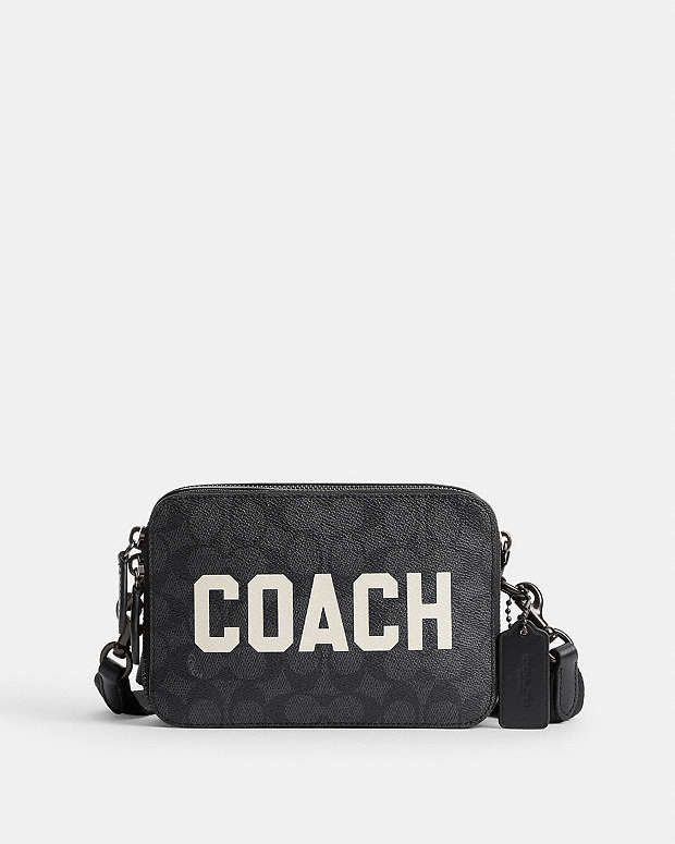公式】COACH – コーチ | チャーター クロスボディ 19・シグネチャー