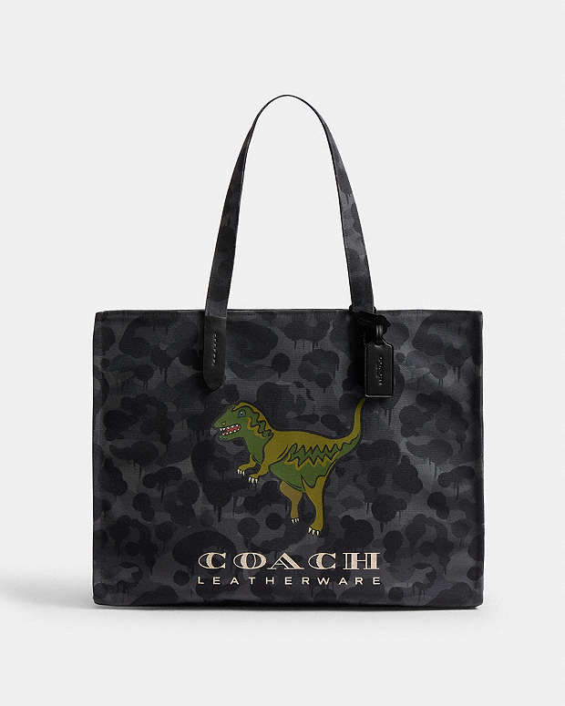 公式】COACH – コーチ | トート・カモ プリント アンド レキシー