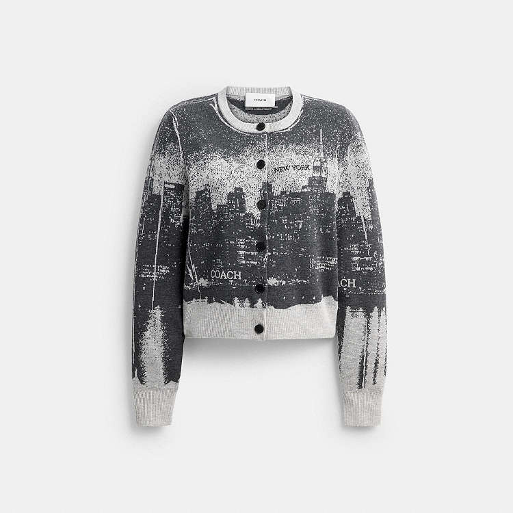 COACH® | Postcard Cardigan