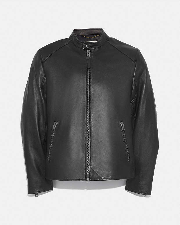 公式】COACH – コーチ | レザー レーサー ジャケット