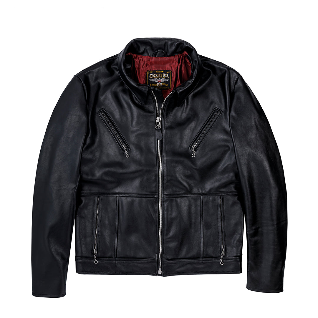 Victory Motorcycle Jacket | 1930s Leather Motorcycle Jacket