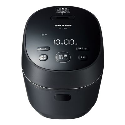 シャープ公式通販】 IHジャー炊飯器 0.54L（0.5合～3合）＜ブラック系